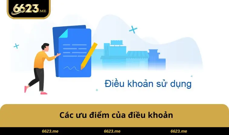 Các ưu điểm của điều khoản