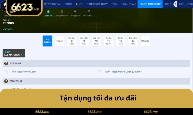 Tận dụng tối đa ưu đãi